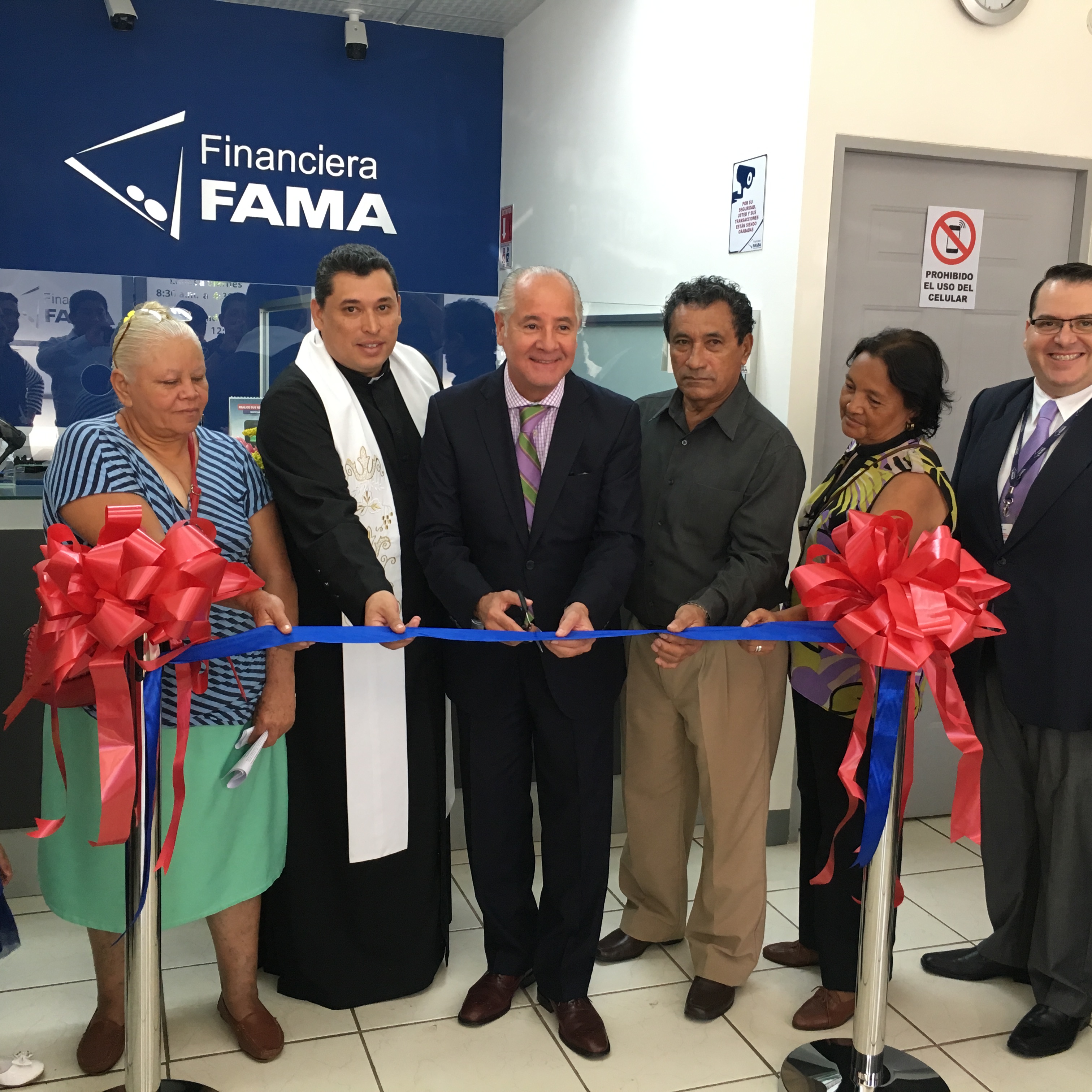 Financiera Fama. Pymes, empresas, inauguración