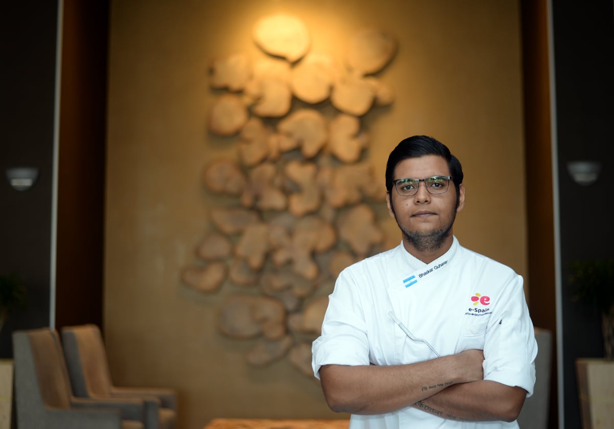 Bhaskar Guharay Gómez, chef nicaragüense. LA PRENSA / Óscar Navarrete