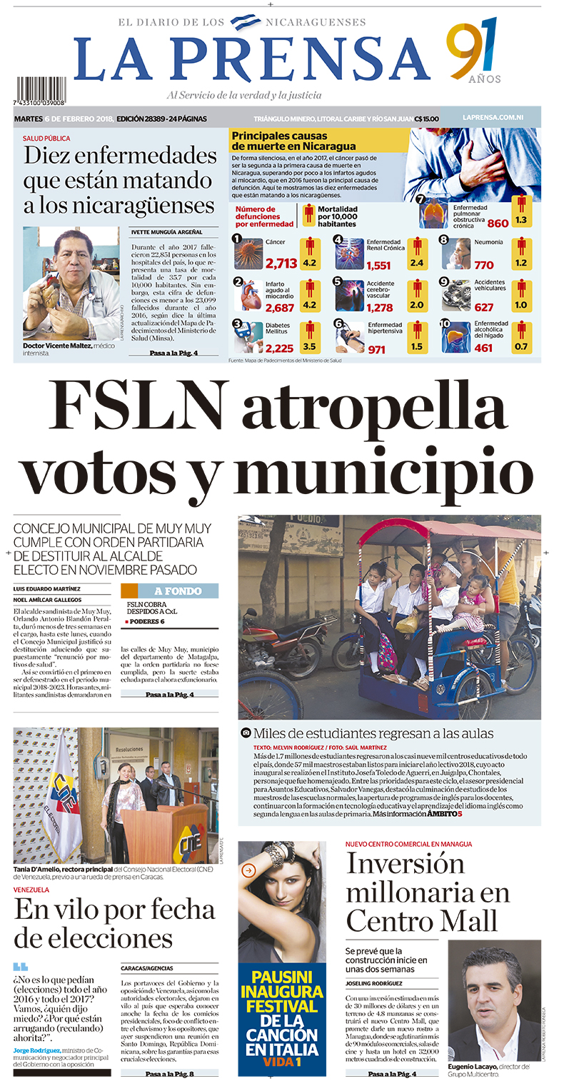 Portada impresa 06-02-2018