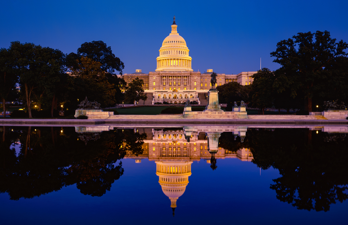El Capitolio de Washington DC, sede del Poder Legislativo de Estados Unidos. LA PRENSA / Getty Images.