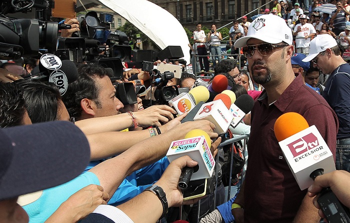 El expelotero mexicano Esteban Loaiza fue detenido en San Diego, California. LA PRENSA/EFE/Alex Cruz/ARCHIVO