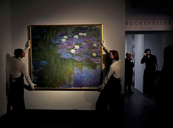 Subastarán la impresionante colección de arte del multimillonario David Rockefeller
