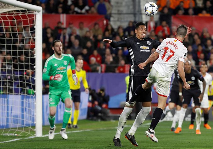De Gea frena al Sevilla en la Liga de Campeones