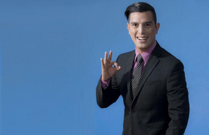 Osman Gabriel Flores, creador del programa de espectáculos OH! de Vos TV. LA PRENSA/ ÓSCAR NAVARRETE
