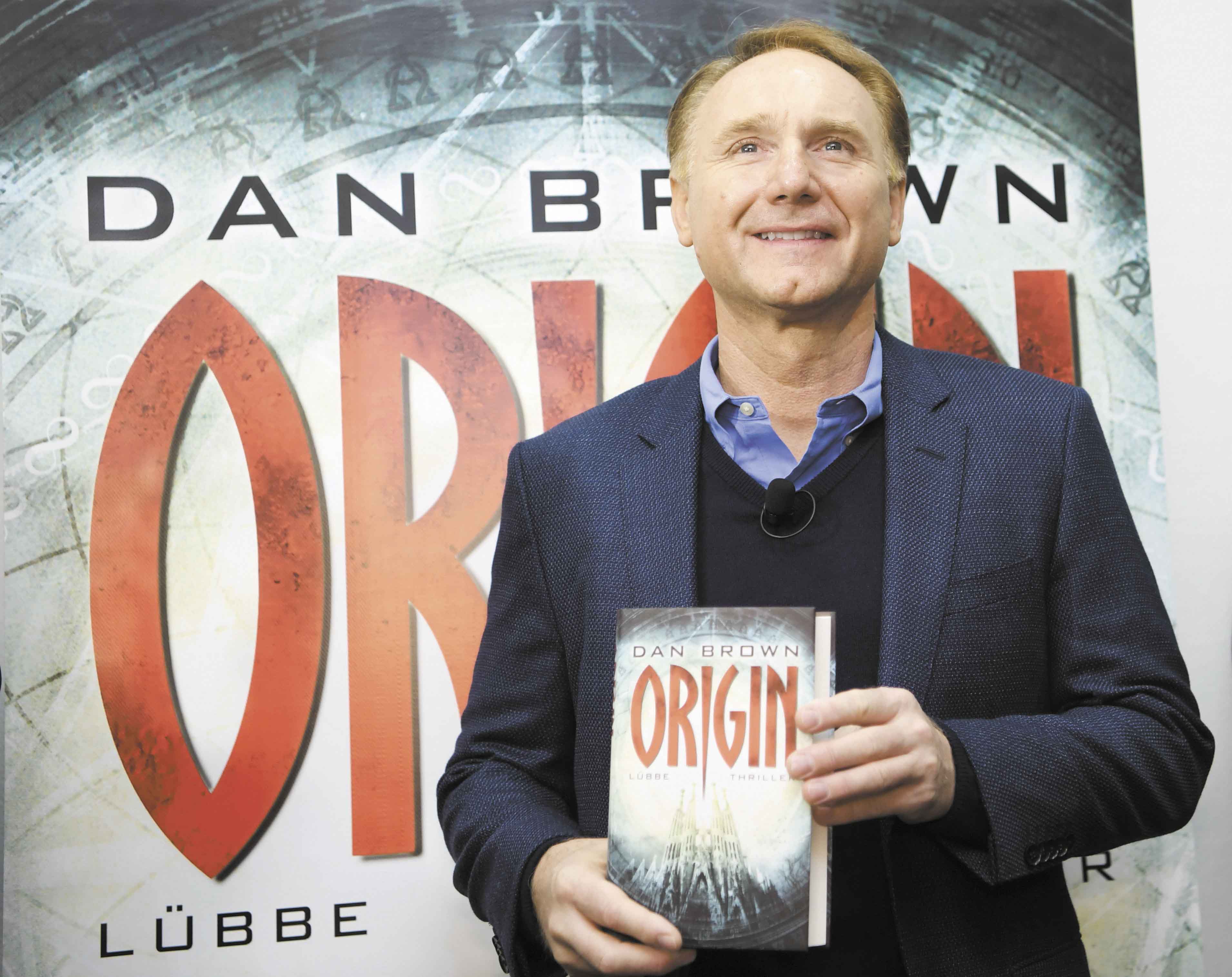 Origen, novela de Dan Brown entre la más vendida en países europeos