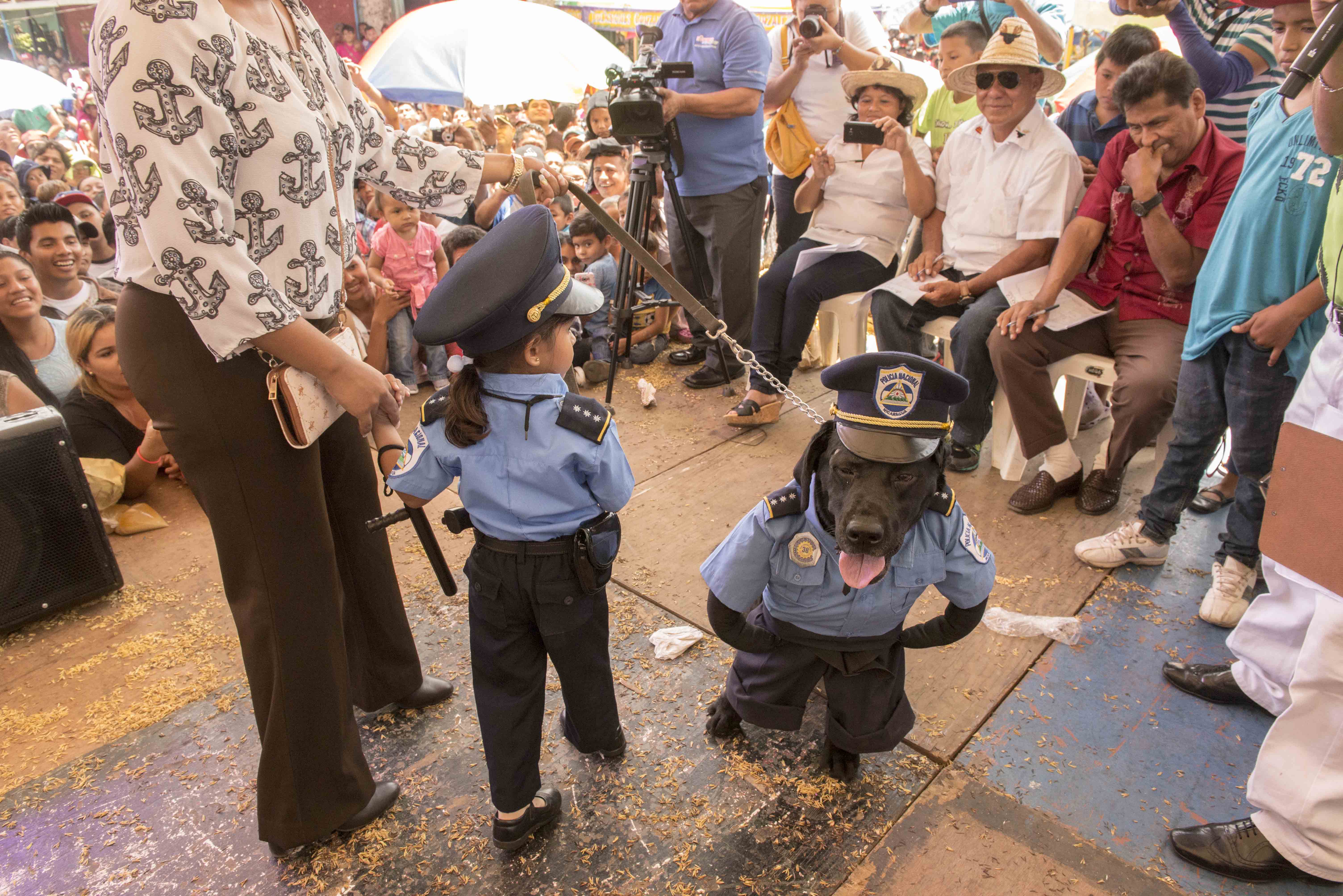 desfile san lázaro, masaya