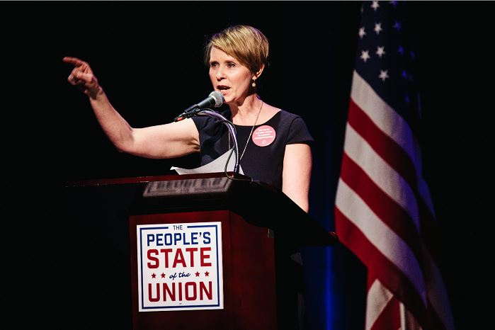 Cynthia Nixon, de Sex and the City, se postula a gobernadora de Nueva York