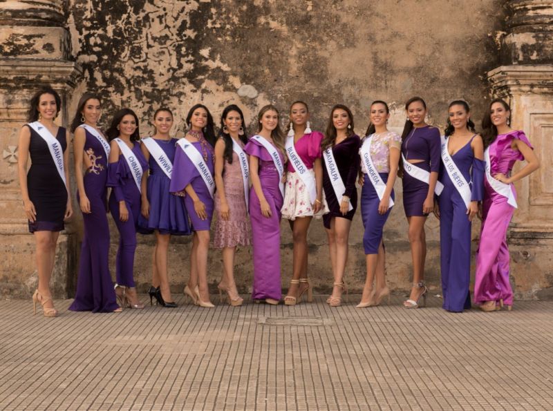 Miss Nicaragua, Miss Nicaragua 2018, candidatas a Miss Nicaragua 2018