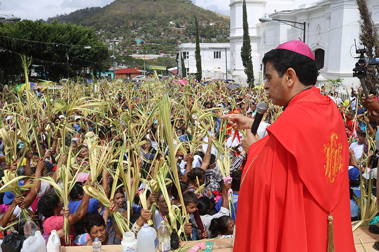 Monseñor Rolando Álvarez, Domingo de Ramos, Semana Santa