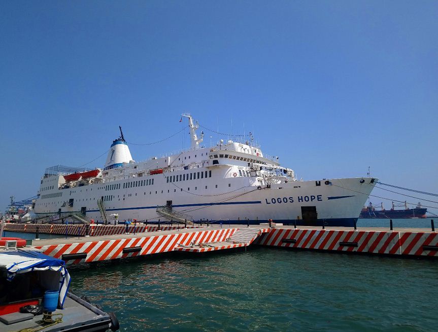 El barco Logos Hope: la librería flotante más grande del mundo visitará Centroamérica