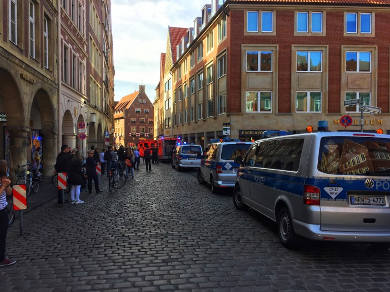atentado en Münster, Münster, Alemania
