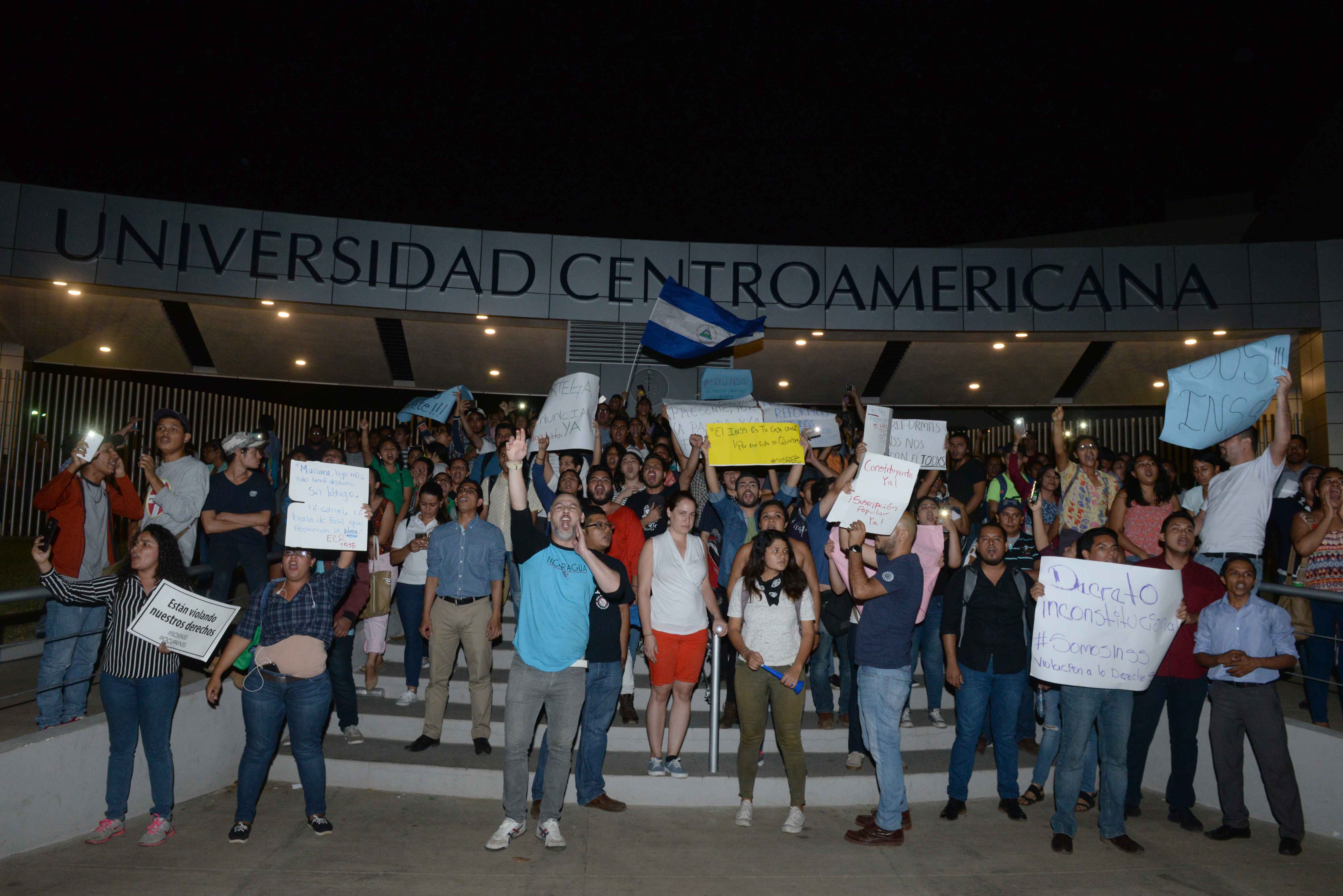 Suspenden clases en escuelas y universidades de Nicaragua por protestas contra reformas al INSS