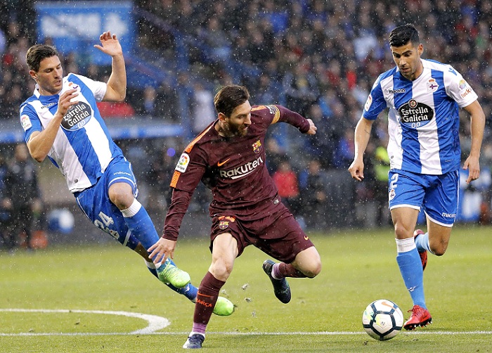 Barcelona ya es campeón de la Liga española, con triplete de Messi incluido