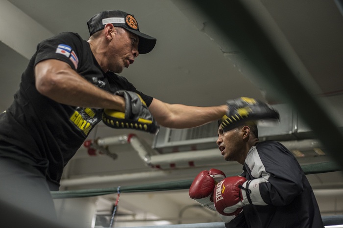 Wilmer Hernández (izquierda) trabajó con Román “Chocolatito” González. LA PRENSA/OSCAR NAVARRETE