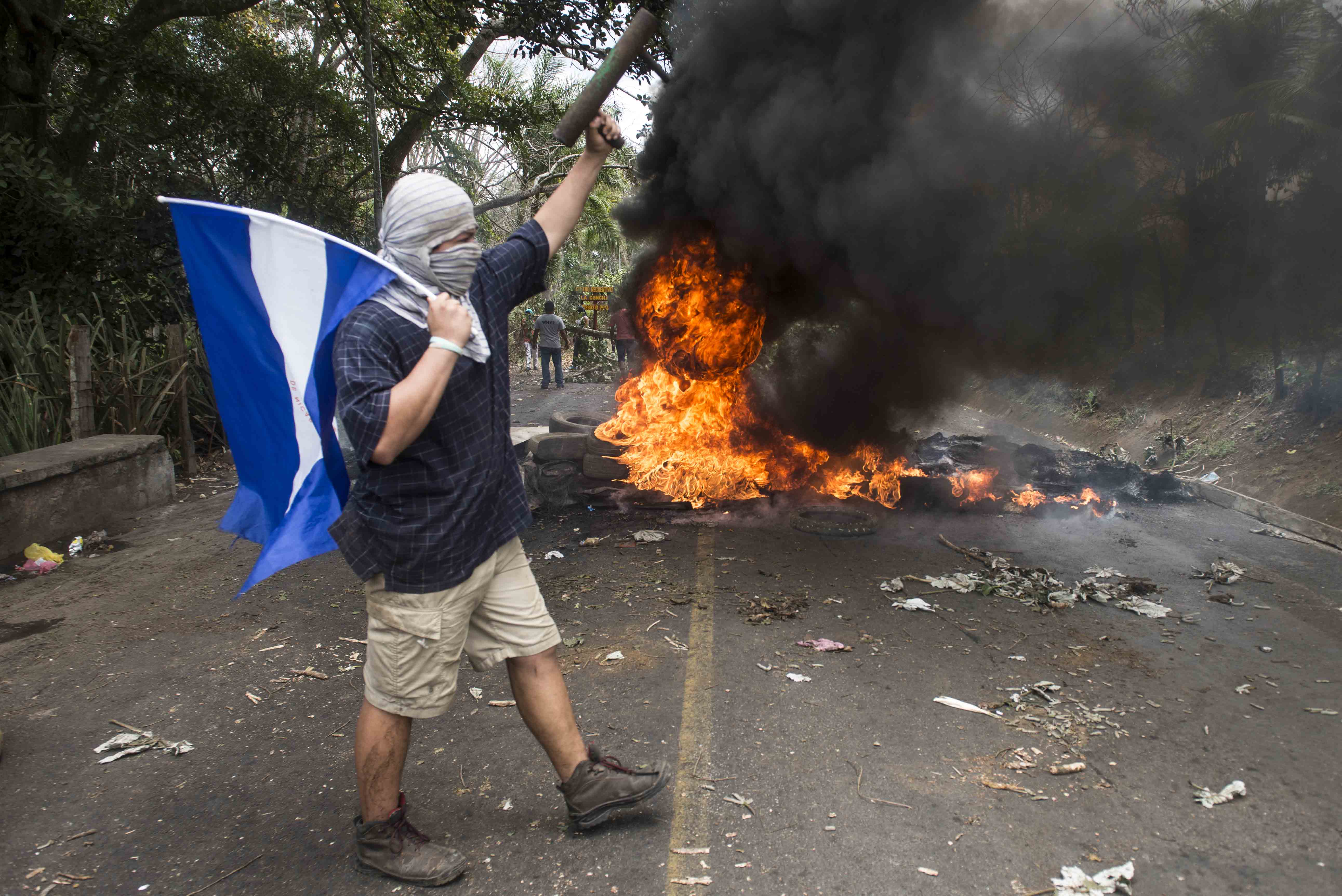 Tranques en Nicaragua