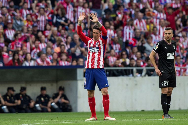 Fernando Torres se despide del Atlético con un doblete