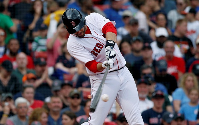 J.D. Martínez está respondiendo como los Medias Rojas de Boston esperaban al darle un contrato multimillonario antes del inicio de la temporada 2018 de las Grandes Ligas. LA PRENSA/AP/Michael Dwyer