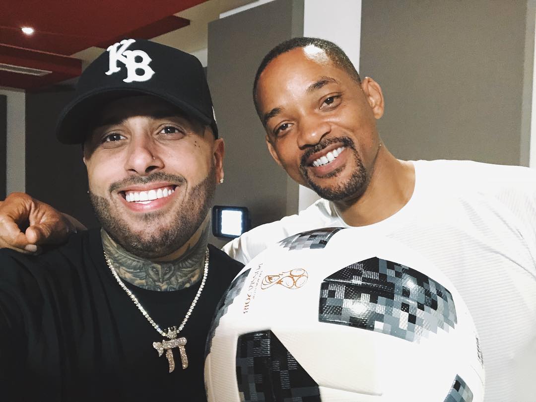 Will Smith y Nicky Jam, los intérpretes de la canción oficial del Mundial de Rusia