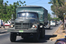 Ejército de Nicaragua adquiere nueva flota de camiones militares