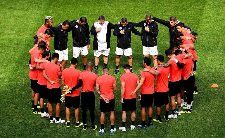 Costa Rica inicia contra Serbia la repetición del sueño de 2014