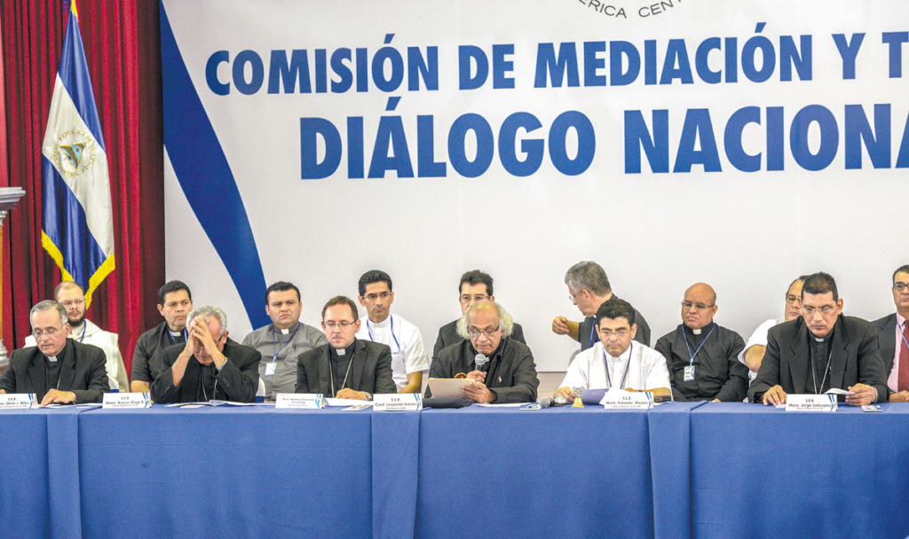 Los obispos de la CEN insisten en que el Gobierno y la Policía detengan la represión a los ciudadanos que demandan la renuncia de Daniel Ortega. LA PRENSA/C. VALLE