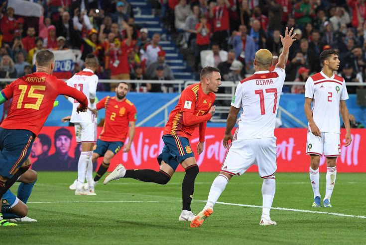 Sin el brillo esperado, España pasa líder a octavos donde enfrentará a Rusia