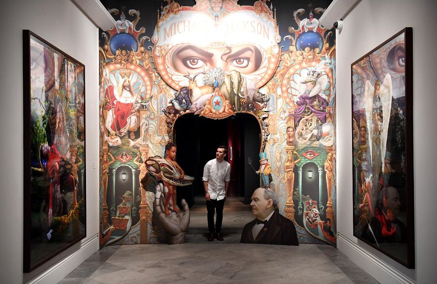 Michael Jackson, de rey del pop a ícono del arte contemporáneo en Londres