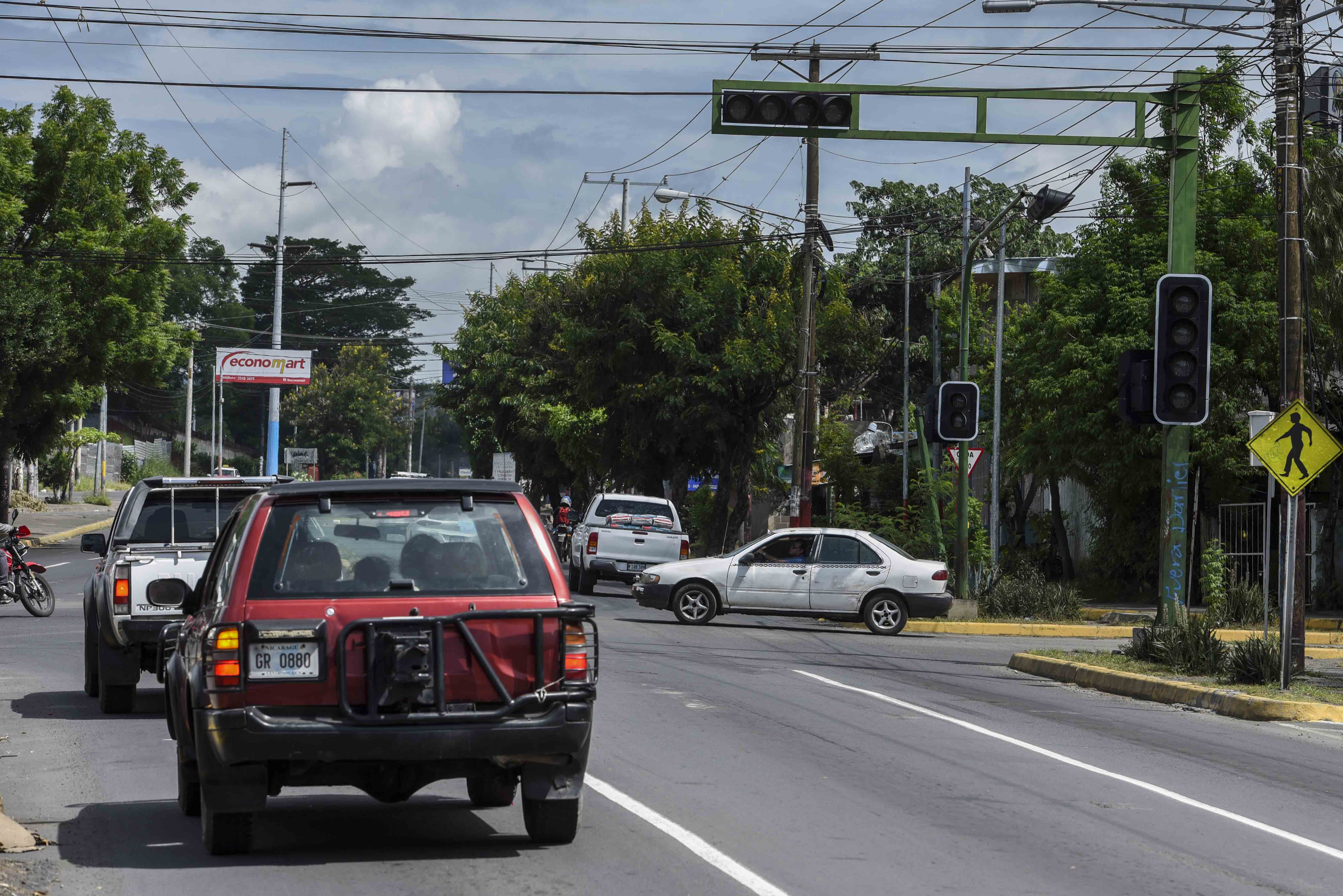 Semáforos inteligente, Managua