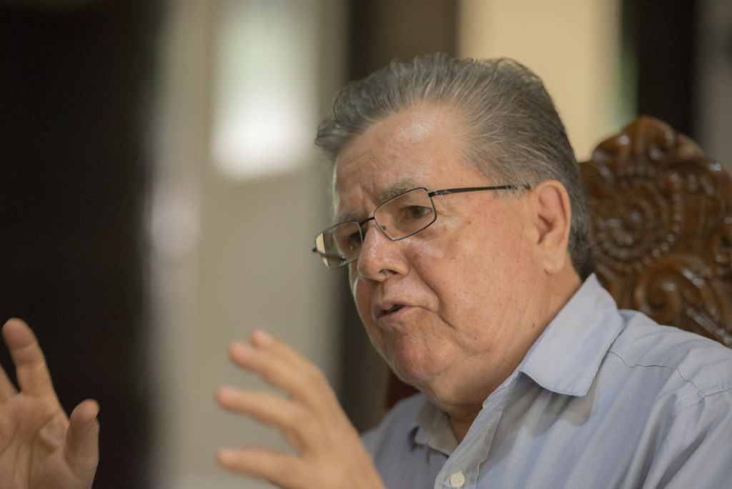 Henry Ruiz, exguerrillero y comandante sandinista