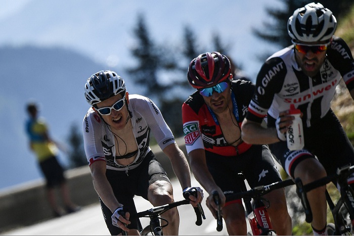 El británico Geraint Thomas ganó la undécima etapa del Tour de Francia, realizada este miércoles. LA PRENSA/AFP / Jeff PACHOUD