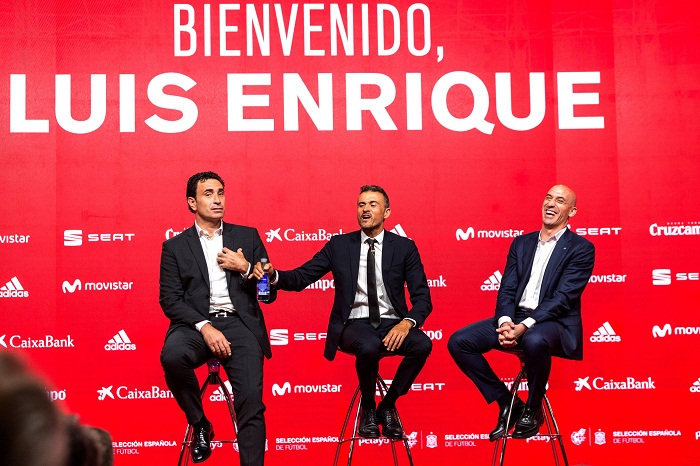 Luis Enrique Martínez fue presentado como nuevo seleccionador de España