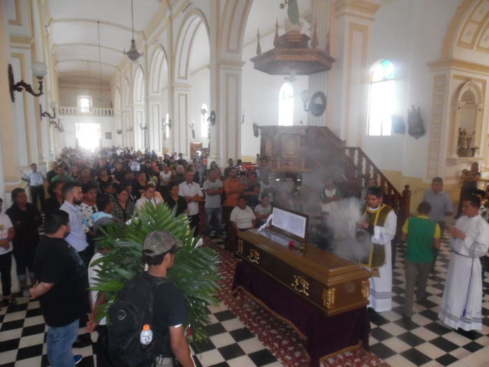 Sepultan en Jinotega al joven asesinado por paramilitares en Monimbó