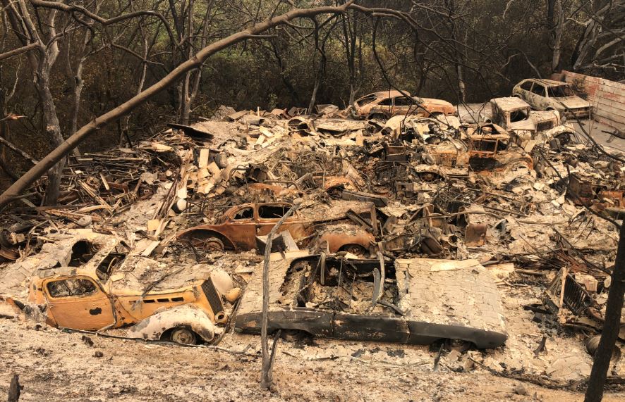 Sequía propaga unos veinte incendios en California