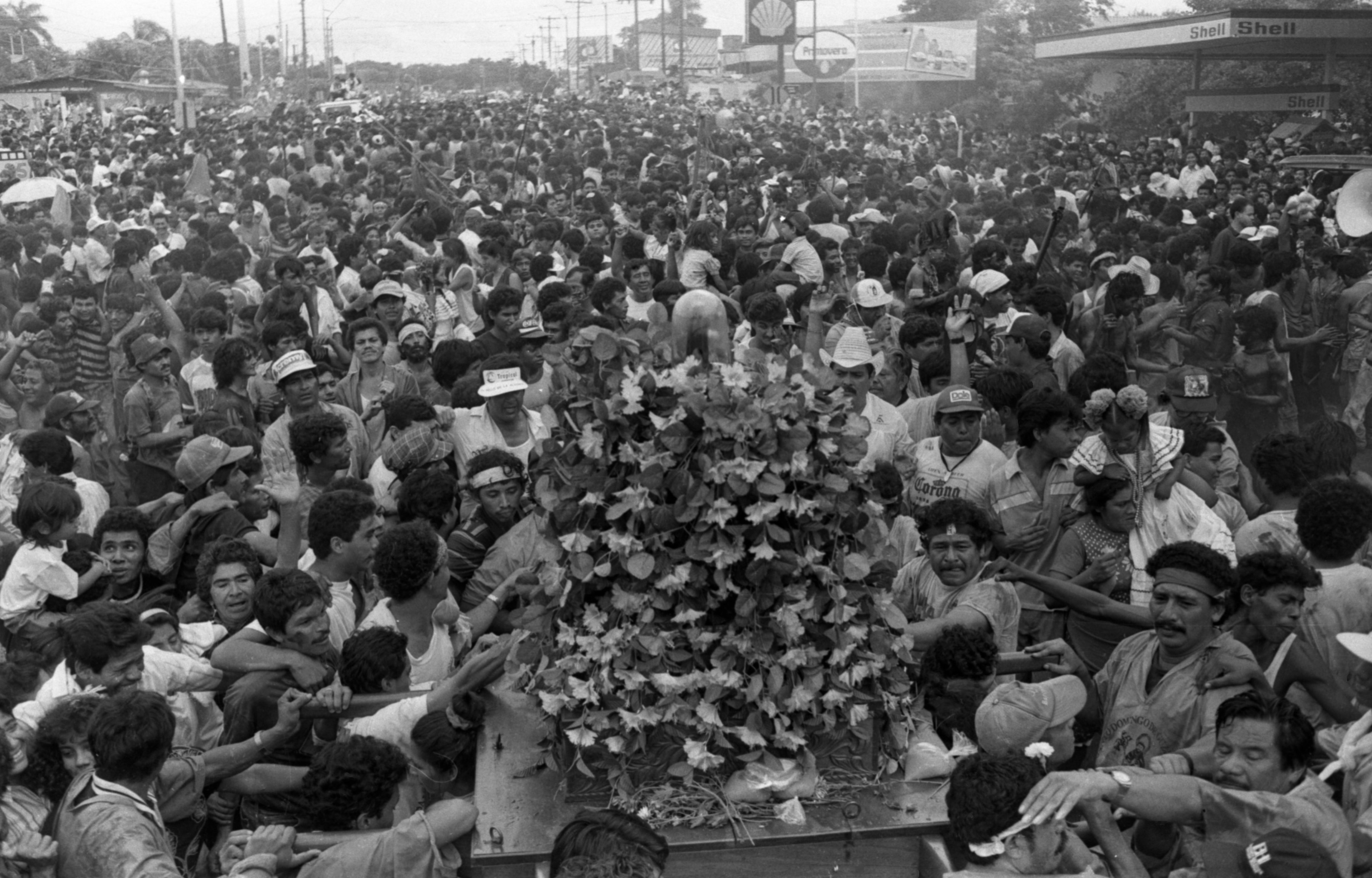 La diminuta imagen de Santo Domingo de Guzmán
