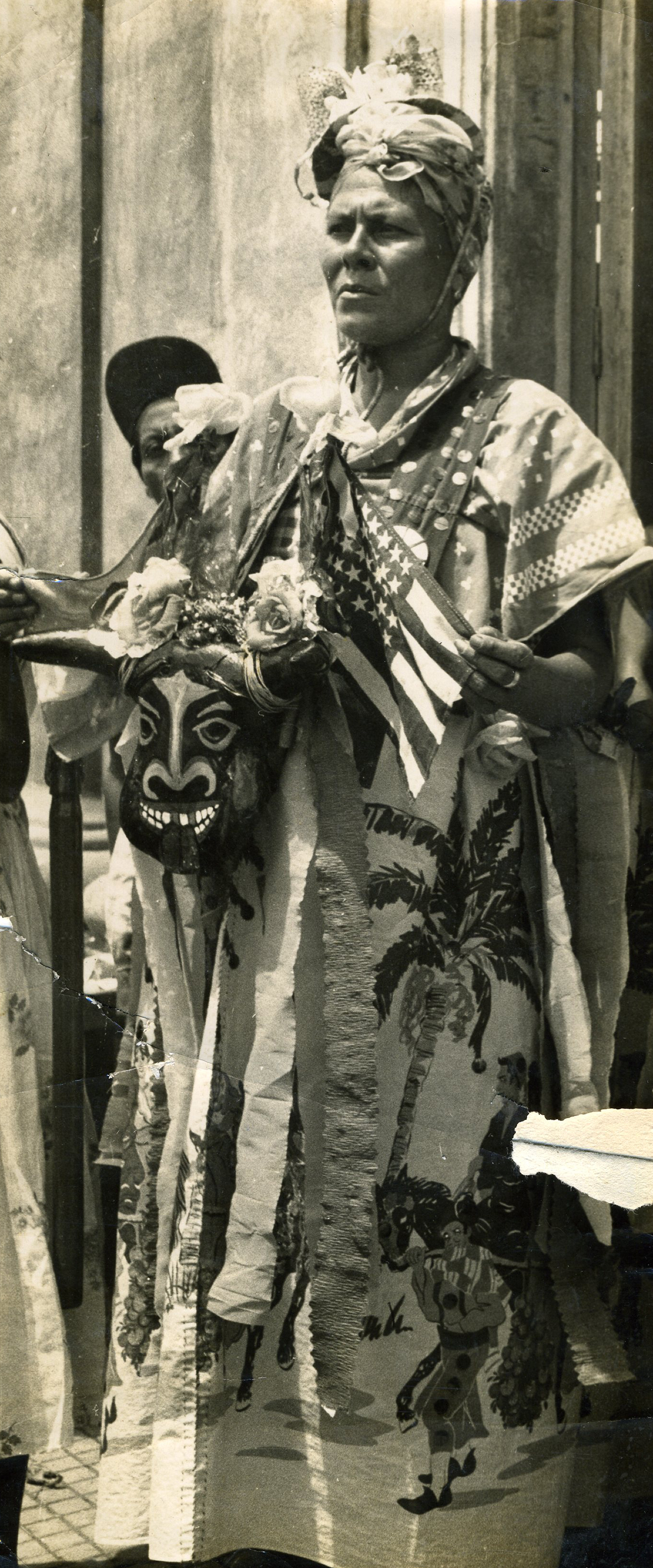 La Chica Vaca de las fiestas de Santo Domingo de Guzmán.
