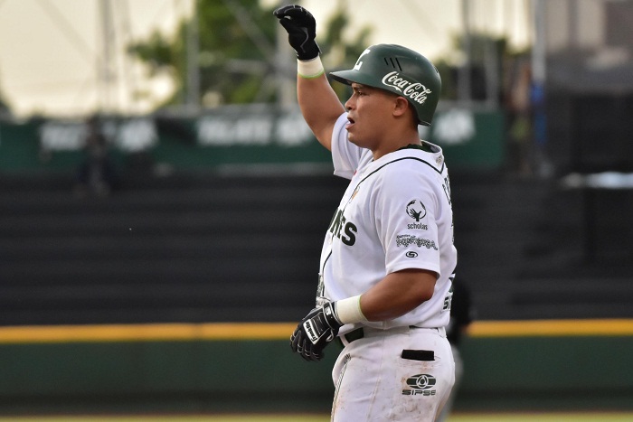 Everth Cabrera batea para .427 en la Liga Mexicana de Beisbol. LA PRENSA/CORTESÍA