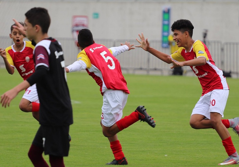 Golazo de Diego Gómez en remontada de Real Estelí en Liga de Campeones Sub-13