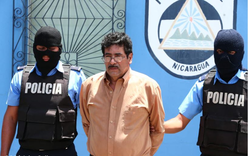  Juan Carlos Baquedano, de 61 años, alias "Mazámbulo", señalado de dirigir los tranques en Jinotega. TOMADO DE EL 19 DIGITAL