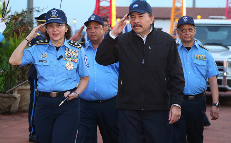 Francisco Díaz, Aminta Granera, Daniel Ortega