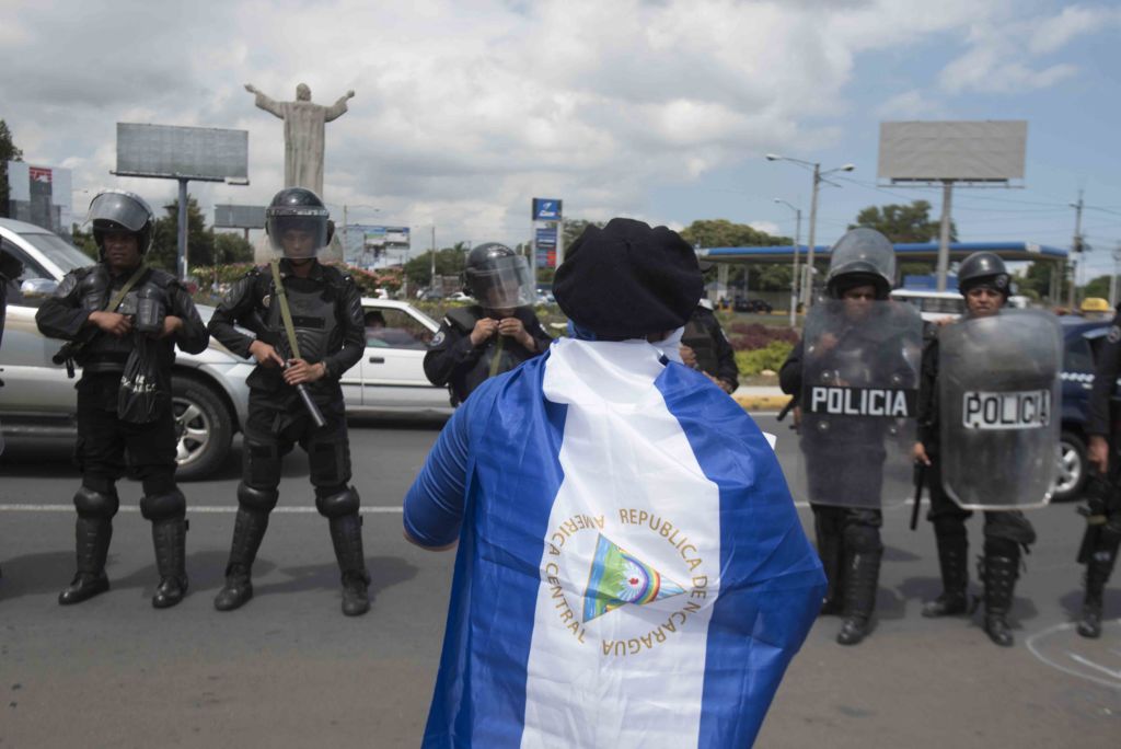 La Policía dirige la represión de las manifestaciones de ciudadanos autoconvocados LA PRENSA/ J. FLORES / ARCHIVO 2018