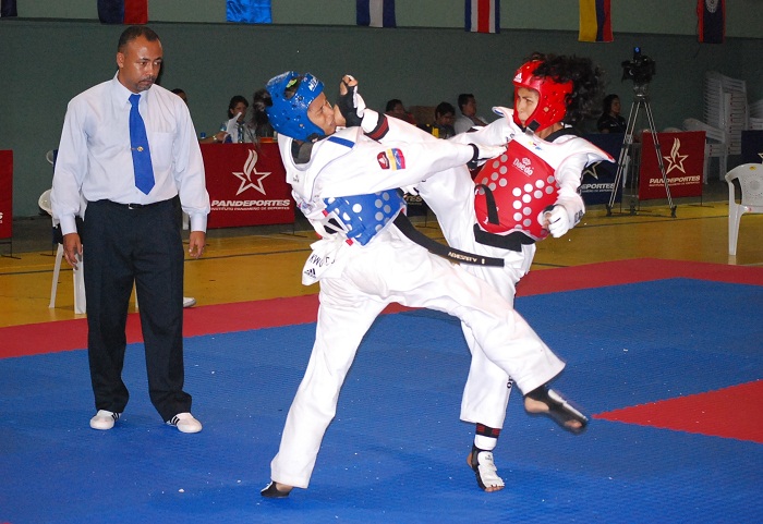El taekwon-do es una de las disciplinas de los Juegos de Codicader de Panamá. LA PRENSA/ARCHIVO/CARLOS MONTEALTO
