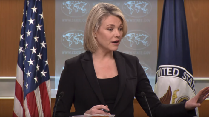 Heather Nauert, portavoz del Departamento de Estado de EE.UU. LA PRENSA/ EFE/ ARCHIVO