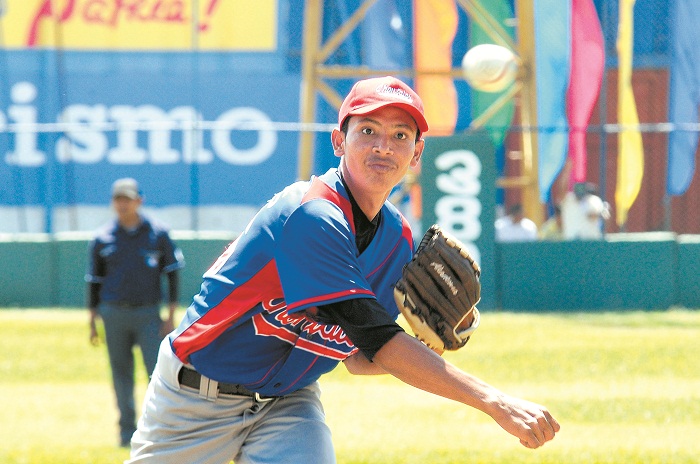 Erasmo Reyes, de los Toros de Chontales, fue el mejor lanzador de la etapa regular del Campeonato Nacional de Beisbol Superior. LA PRENSA/ARCHIVO/GUILLERMO FLORES