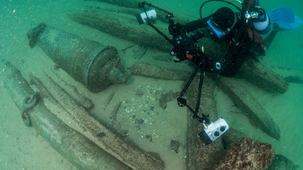 «El descubrimiento de la década»: el valioso hallazgo en Portugal de un barco hundido hace 400 años