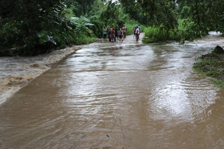 Lluvias dejan cinco casas anegadas y ríos crecidos en Siuna