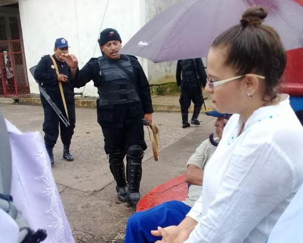 Policía Orteguista impide plantón y marcha de autoconvocados en Bluefields
