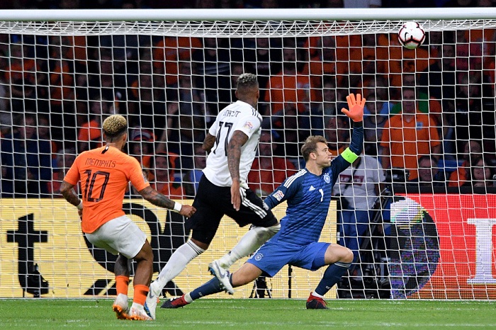 Holanda parece renacer con goleada a Alemania en Liga de Naciones