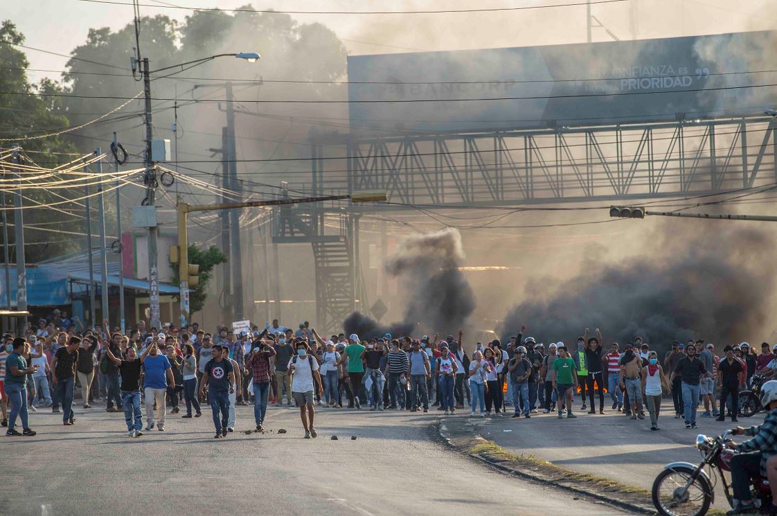 INSS, protestas, pensiones, Nicaragua