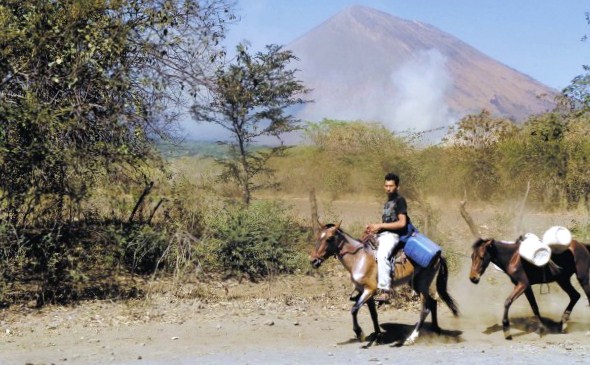 El volcán Casita está ubicado en Chinandega y forma parte de la cordillera volcánica de Los Maribios. LA PRENSA/ARCHIVO