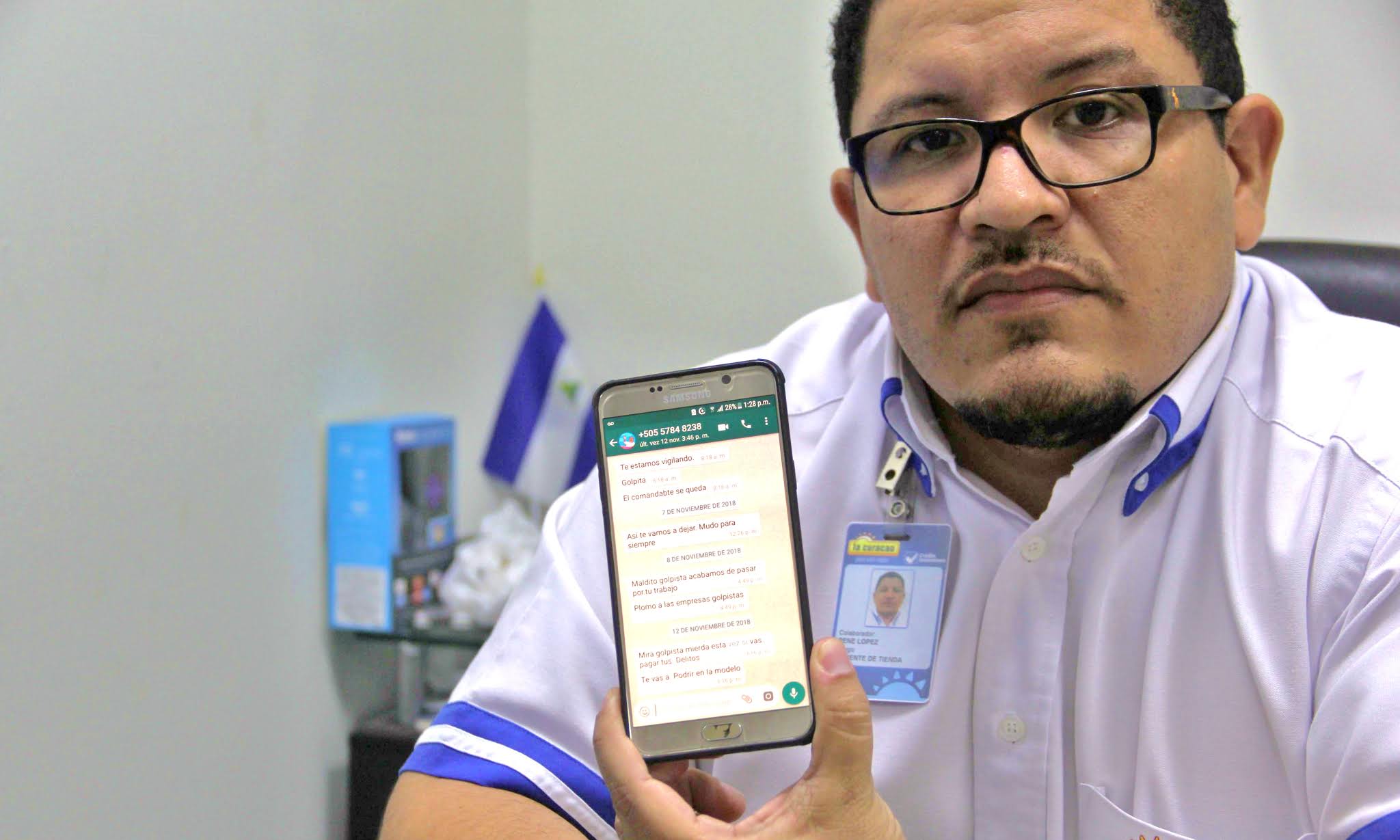 «Ya no aguanto las amenazas de muerte», el exgerente de La Curacao en León sale de Nicaragua por asedio orteguista